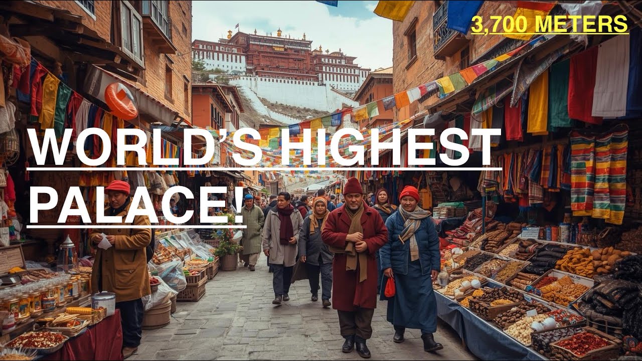 Inside Potala Palace, Lhasa 🇹🇭 The World’s Highest Ancient Palace at 3,700m | Tibet’s UNESCO Wonder