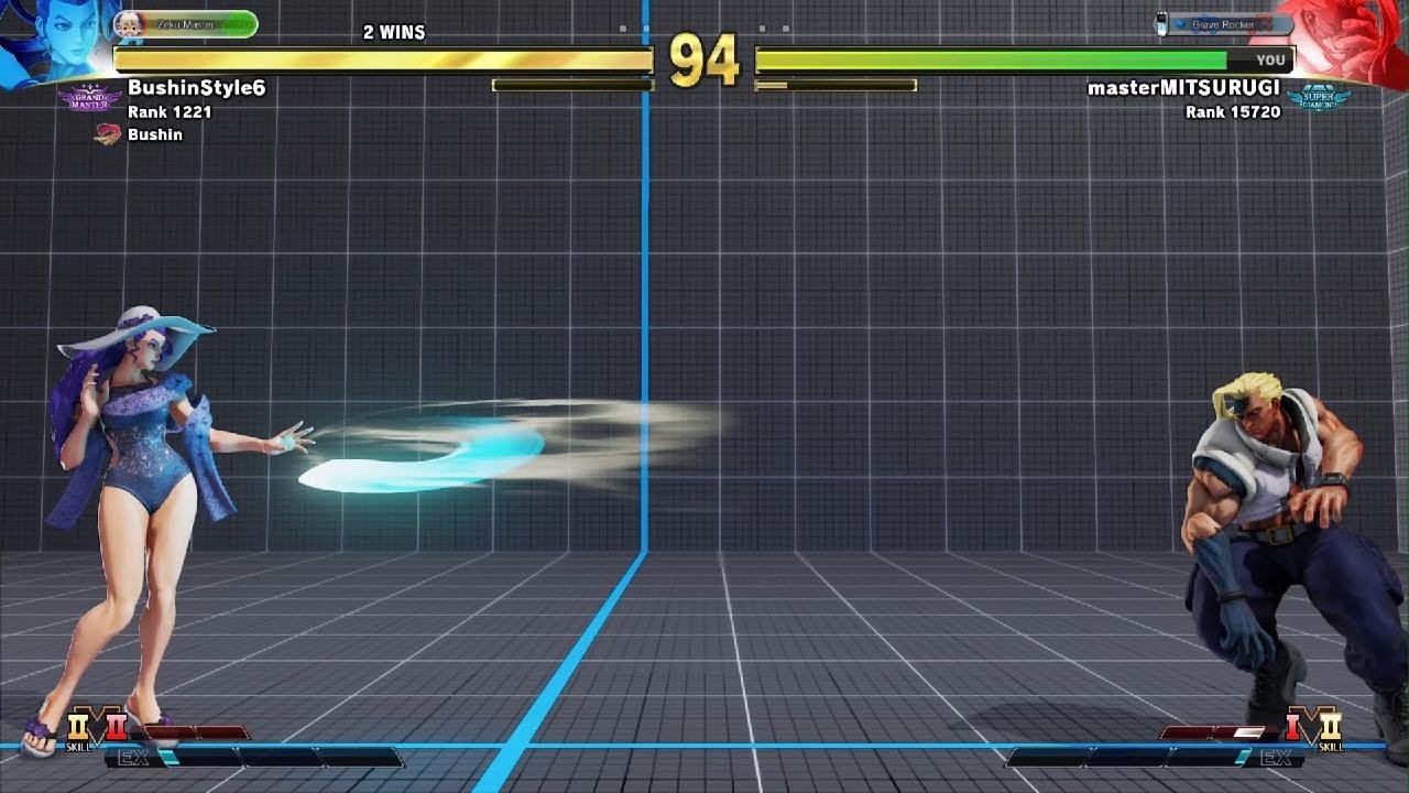 SFV:CE :masterMITSURUGI VS BushinStyle6 (FT2) Rank Match (PS5)