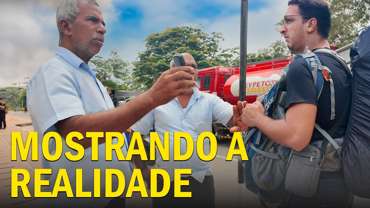 MUITO PERRENGUE na chegada nesse país