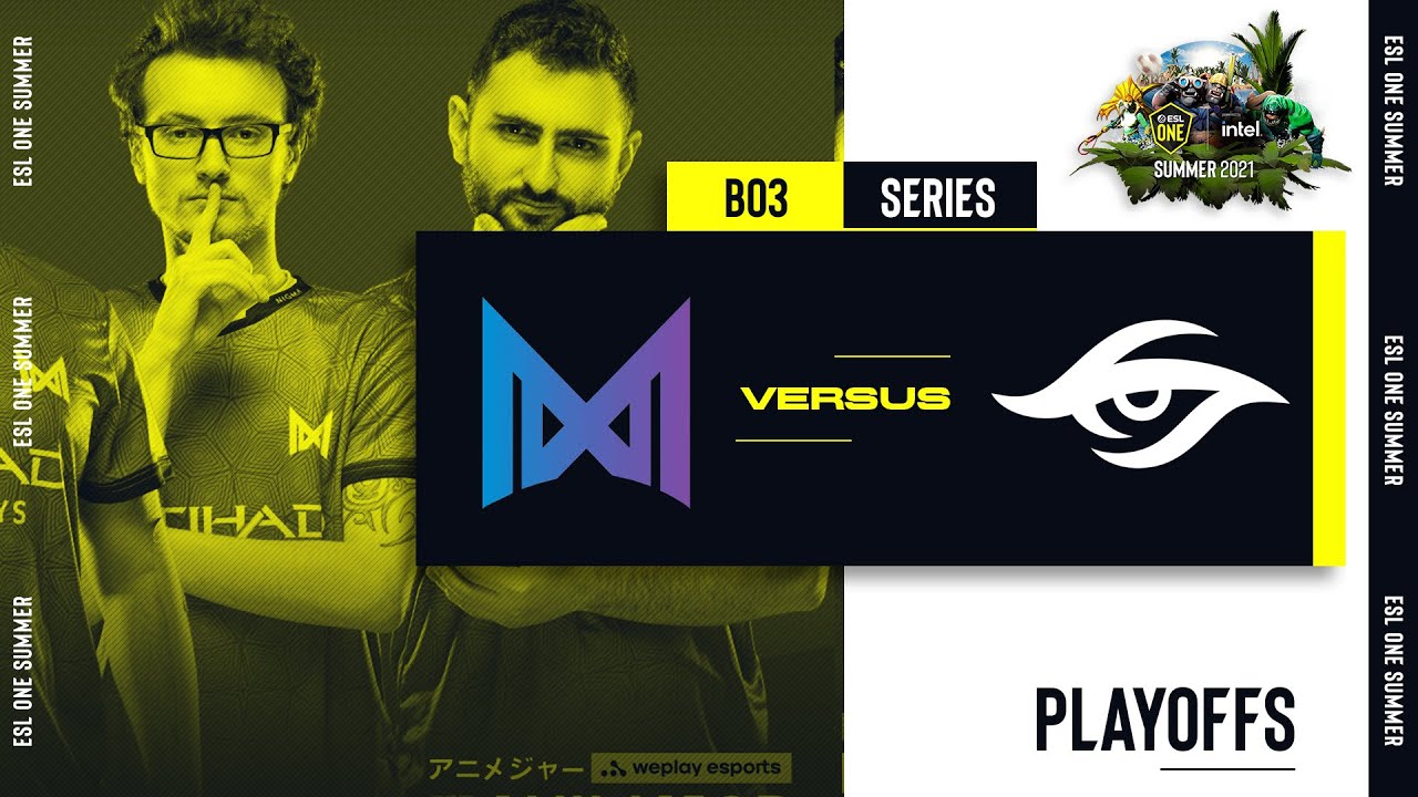 Team Nigma vs Team Secret Game 1 (BO3) ESL One Summer 2021