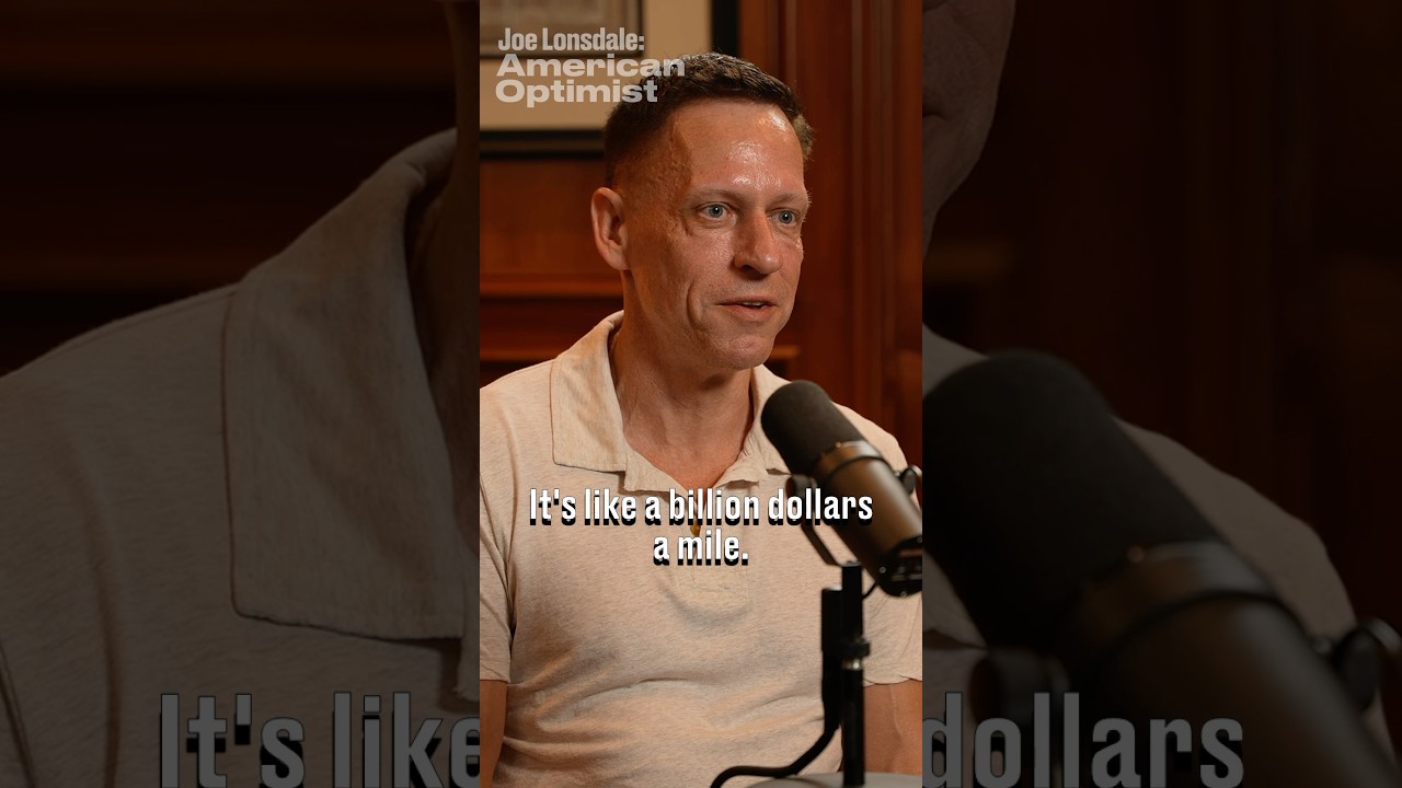 Peter Thiel on Elon Musk's Boring Company