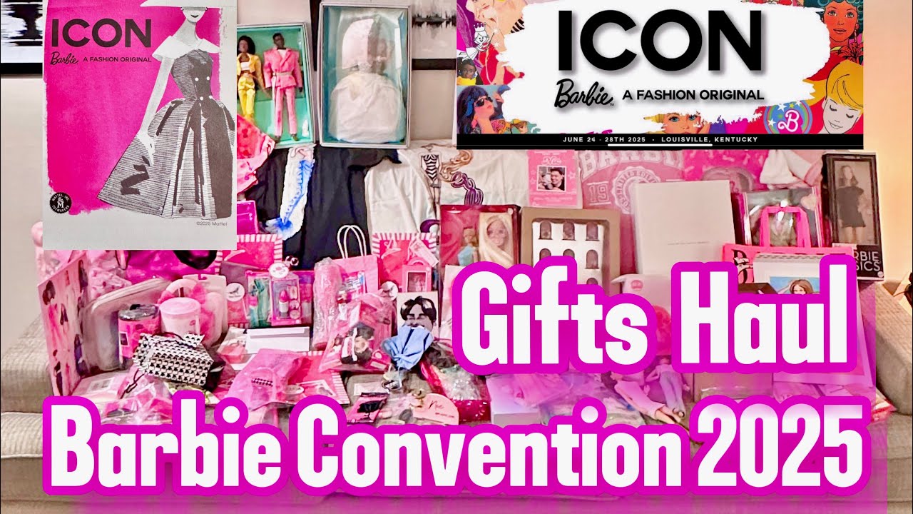 Barbie Convention 2025: Gifts Haul from My Amazing Tablemates & Friends!