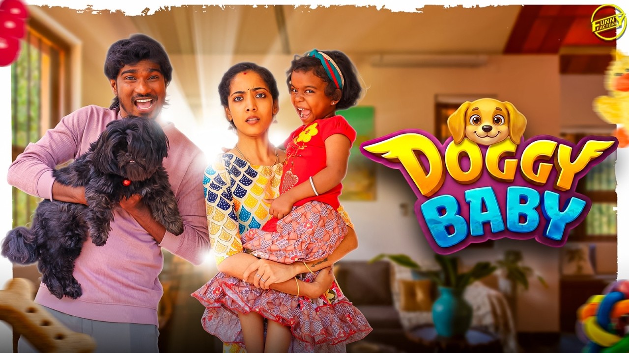 Doggy Baby Amarkkalangal🐶😍 | Funny Factory
