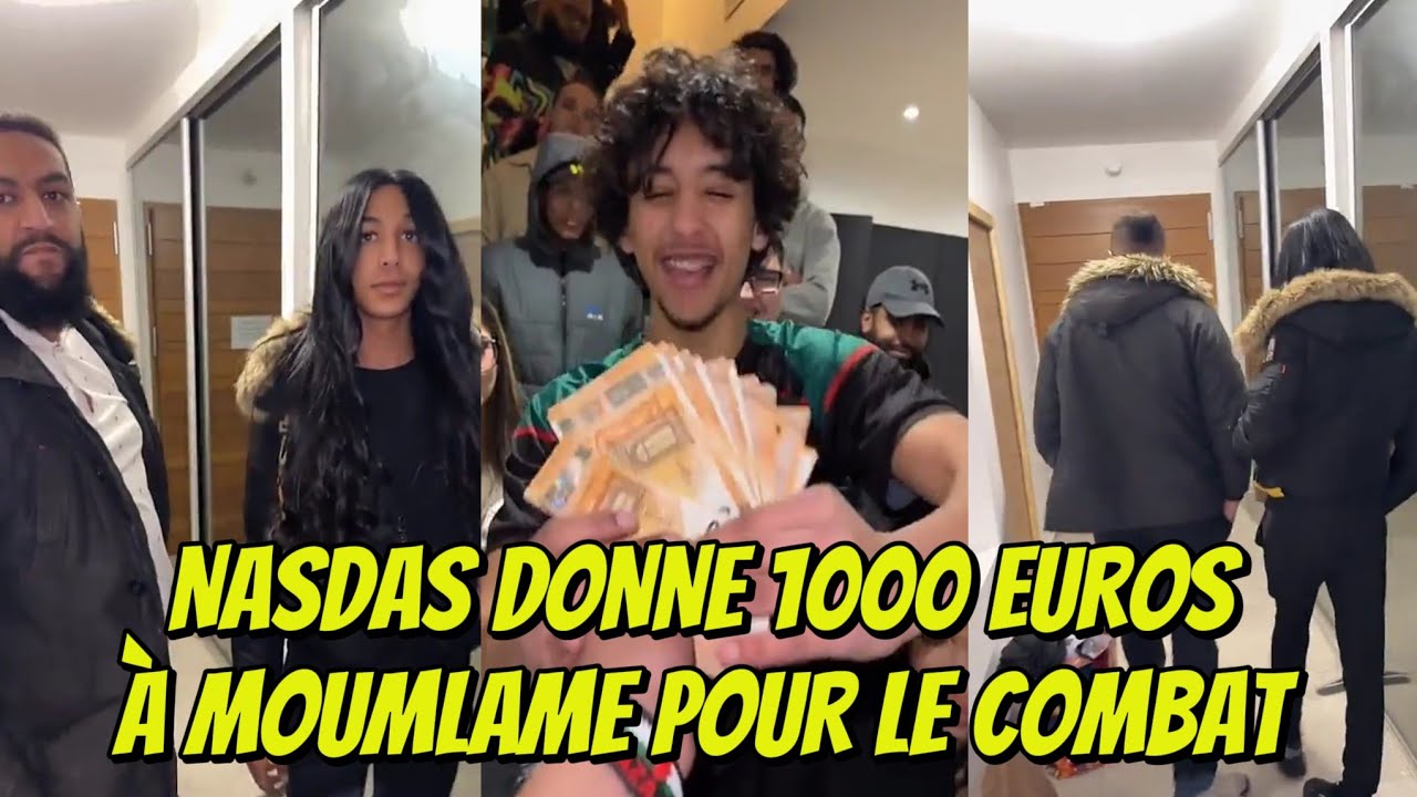 NASDAS DONNE 1000 EUROS À MOUMLAME ET DEMANDE À BILEL ET SON FRÈRE DE PARTIR  #nasdas #nasdasstory