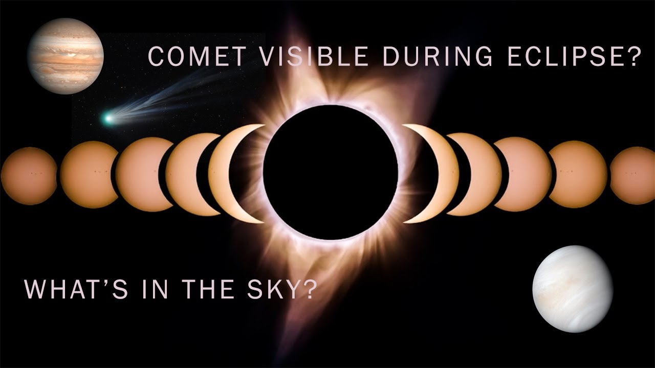 Solar Eclipse Tips | Comet Pons-Brooks | Galaxy Season | Lyrids | April Night Sky