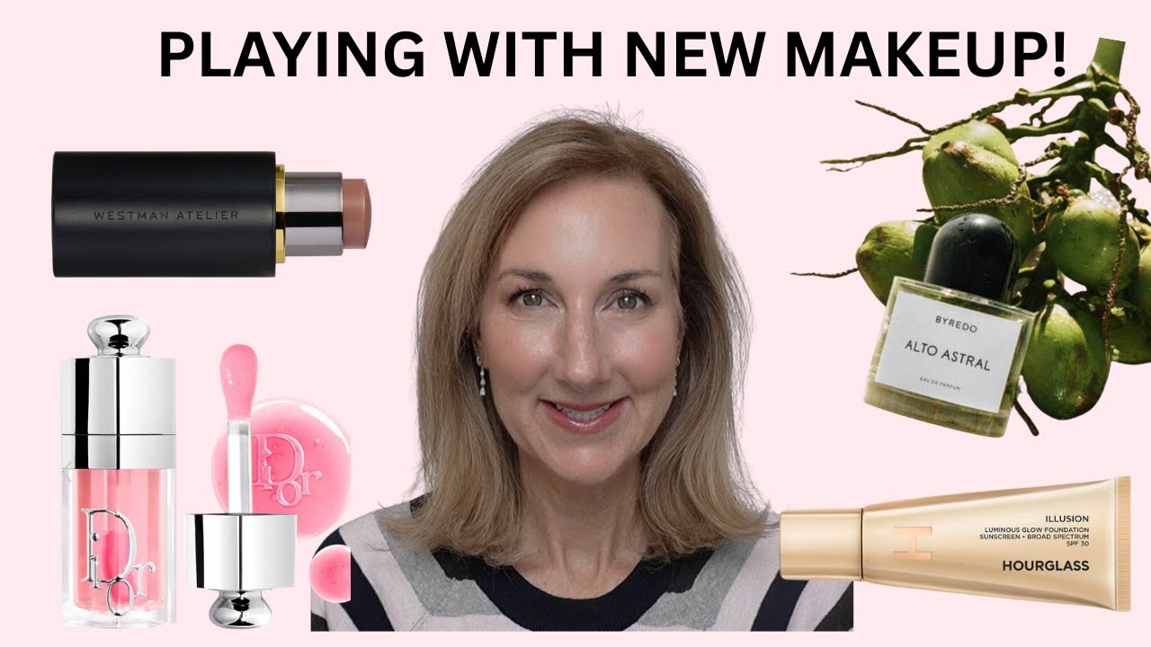 PLAYING WITH NEW MAKEUP | HOURGLASS ILLUSION FOUNDATION | WESTMAN ATELIER | BYREDO, and more!