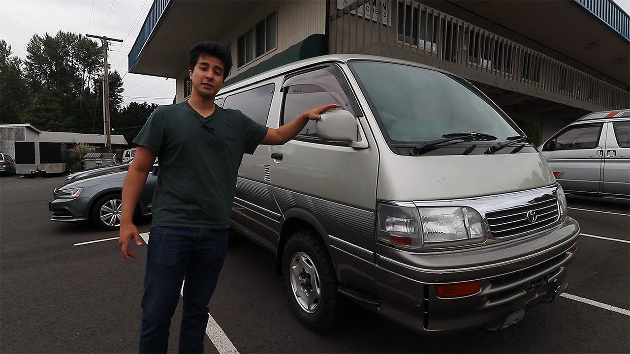 The Ultimate JDM RHD Camper Van! 1996 Toyota HiAce Super Custom Limited Review