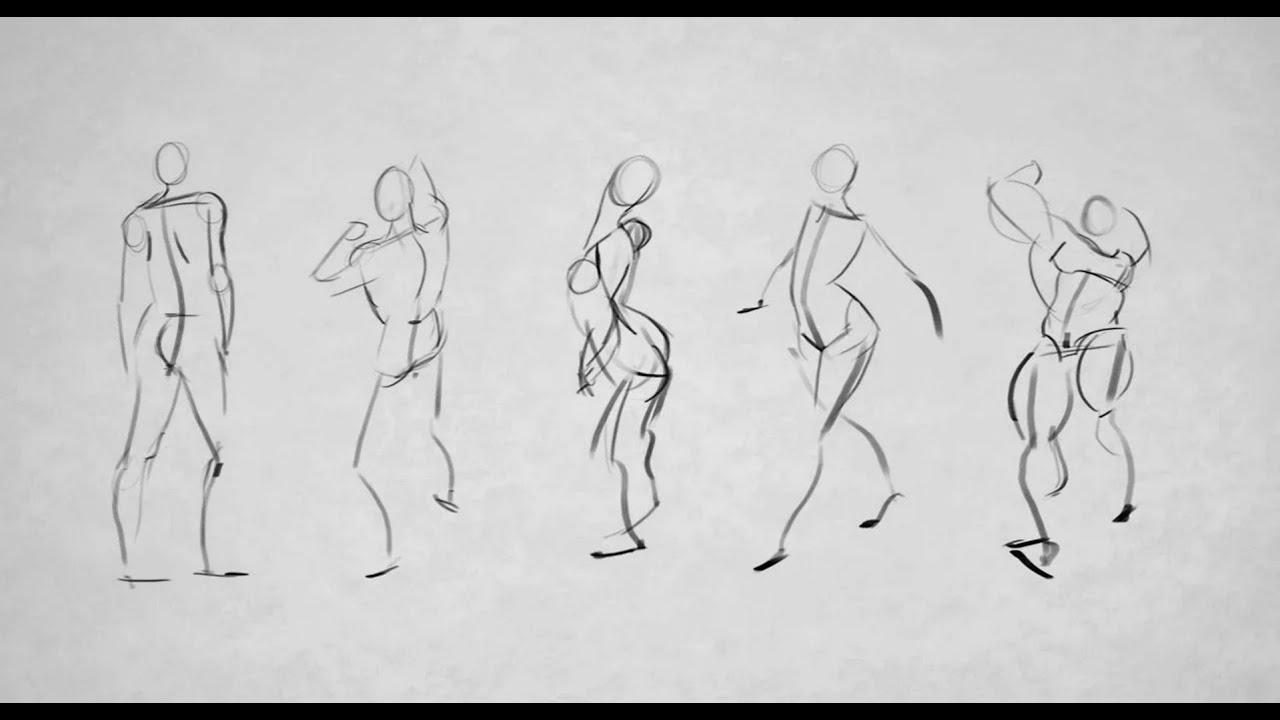 Quick Pose Gesture Sketching (CtrlPaint.com)