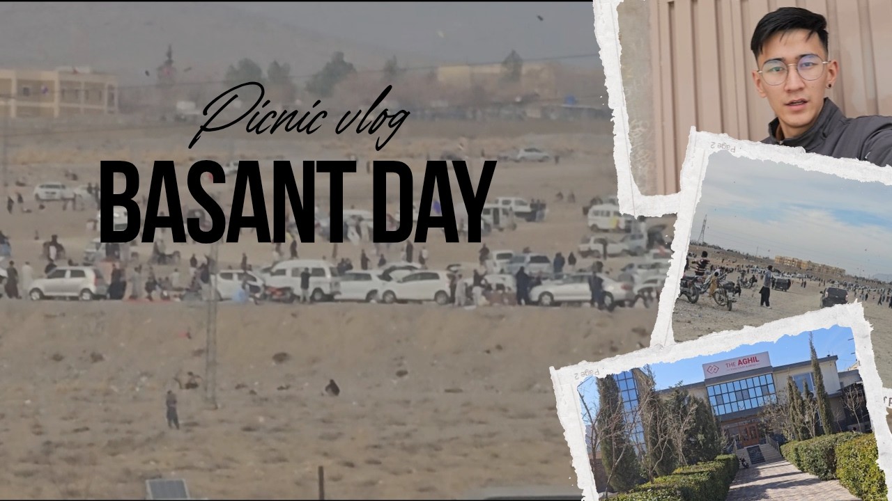 Family Picnic with family on basant day ❤️🪁|| First day of basant in dem 🪁|| Ufaqz vlog