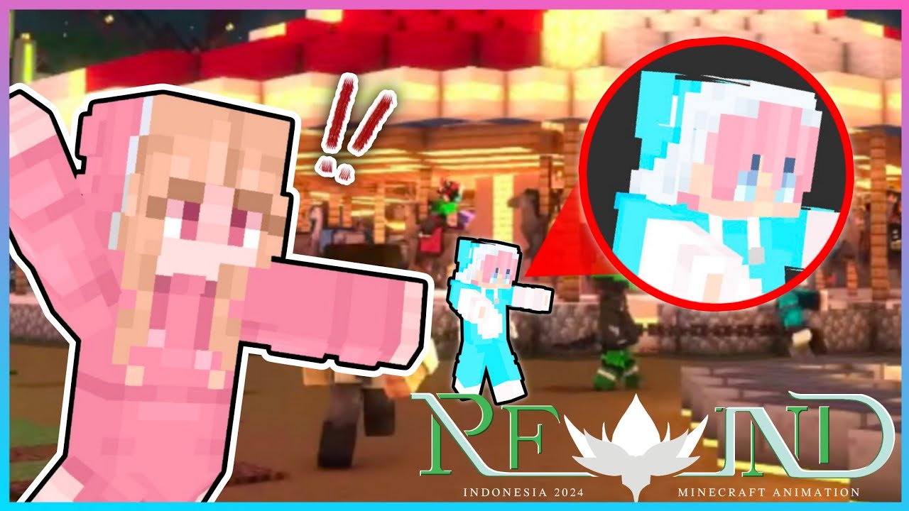 NANA REACTION REWIND INDONESIA 2024 MINECRAFT ANIMATION - LEMBARAN HARAPAN