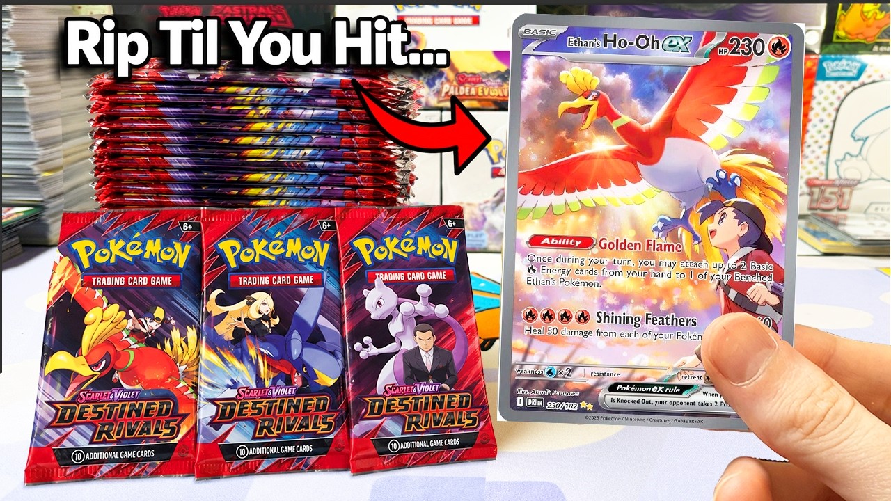 Я не могу перестать открывать наборы Pok&eacute;mon, пока не вытяну эту карту... снова...