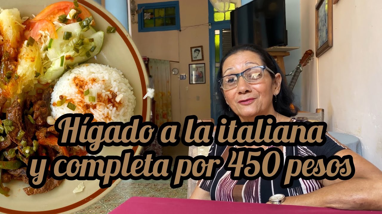 Almuerzo por 450 PESOS en La Habana