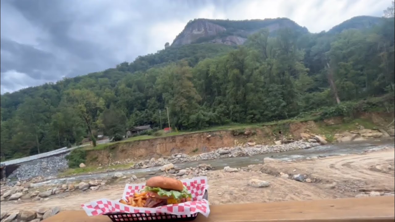 Chimney Rock Rd, Hwy 9, 74A, Riverwatch Burger & Bat Cave
