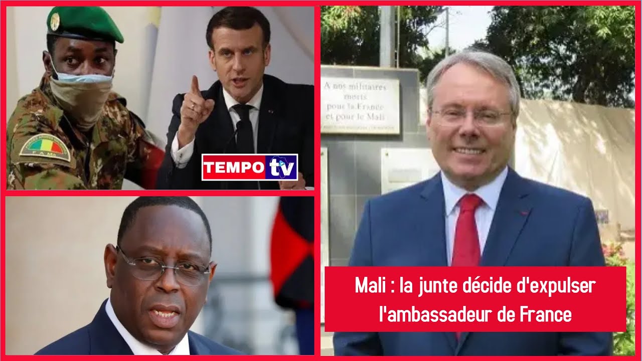 Mali : la junte décide d'expulser l'ambassadeur de France