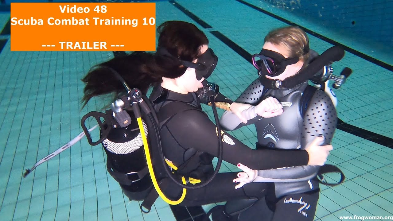 Scuba Combat Training 10 - Trailer – Frogwomen Korra and Eva [Video 48 of Project F]
