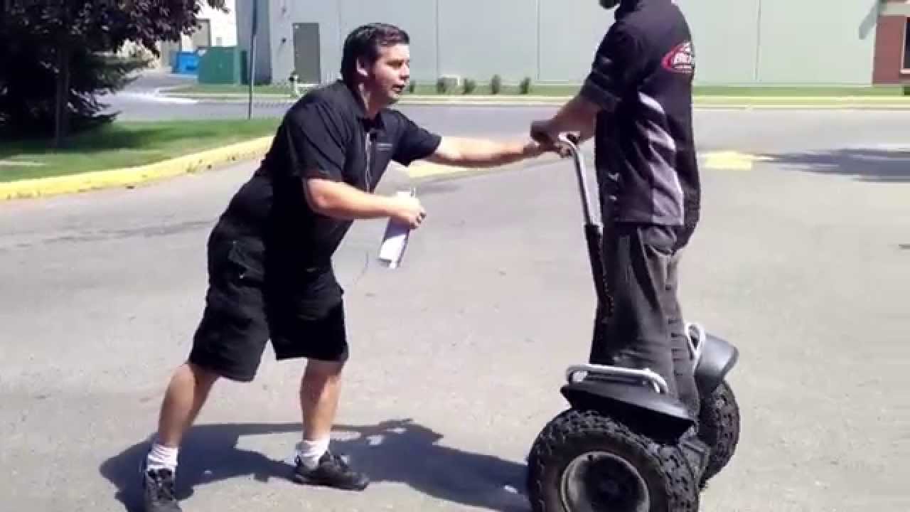 Segway X2 and i2 demonstration and information