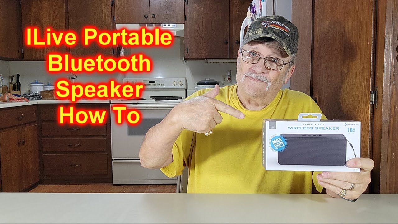Portable Wireless Bluetooth Speaker ILive ISB110 Unbox Open How To Use It