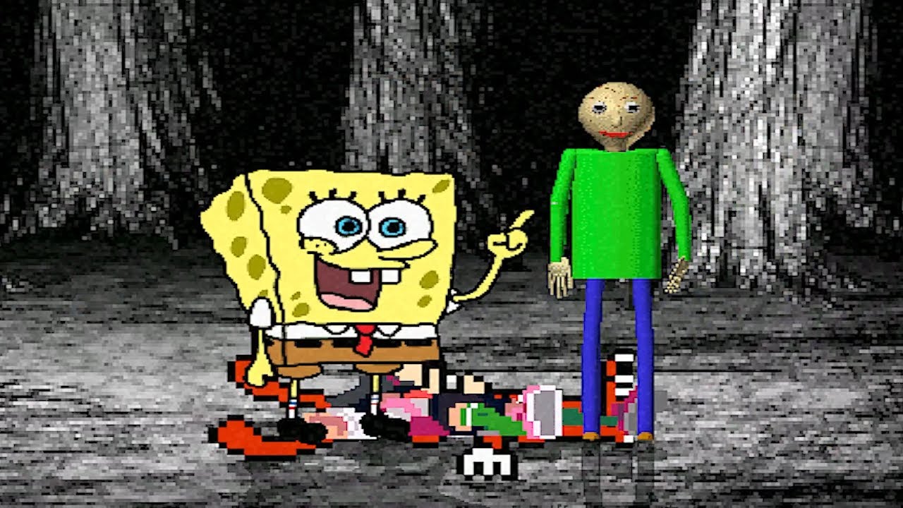 HYSTERICAL MUGENS! BALDI & FNF SPONG DESTROY MUGENS IN SURVIVAL MODE 'TIL THE GAME CRASHES!