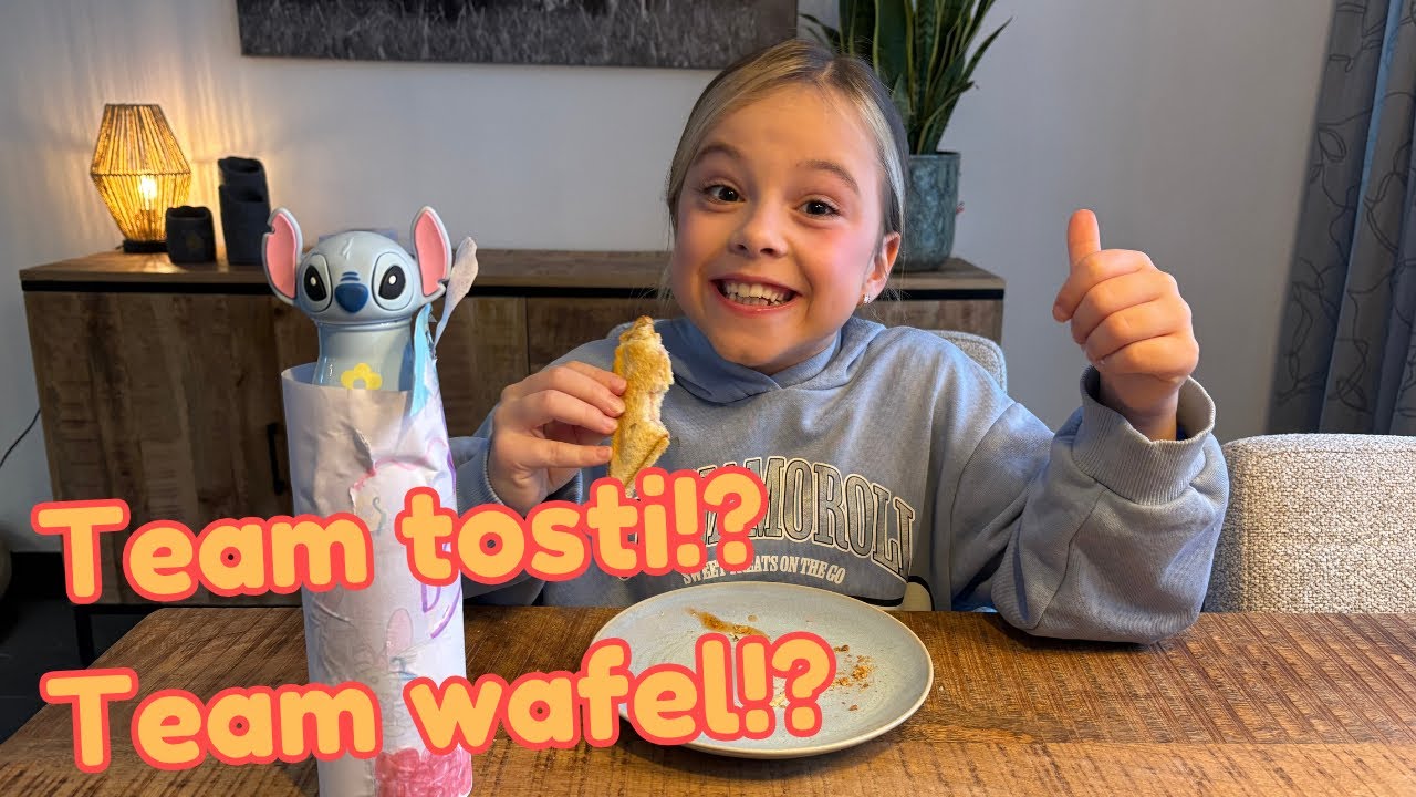 Team Tosti vs Team Wafel 🍞🧇 | Wie wint?!