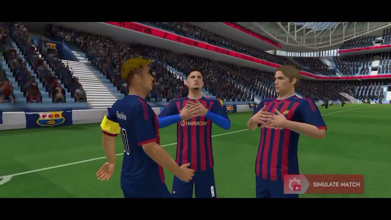 🔥 Barcelona RB vs Munchen 😱 | Round 2 Full Match | Thriller Gameplay ⚽  football league 2026