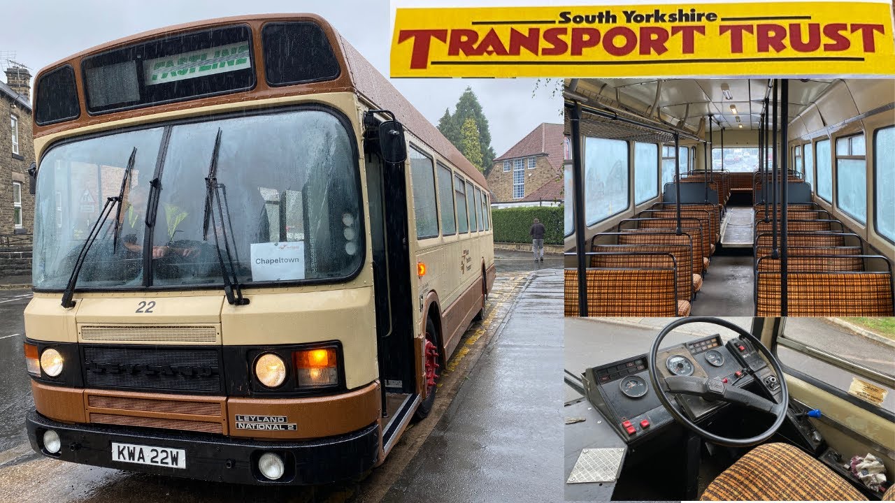 Leyland National 2 KWA 22W Hop Aboard South Yorkshire Transport Trust (SYTT) Open Day Rotherham #bus