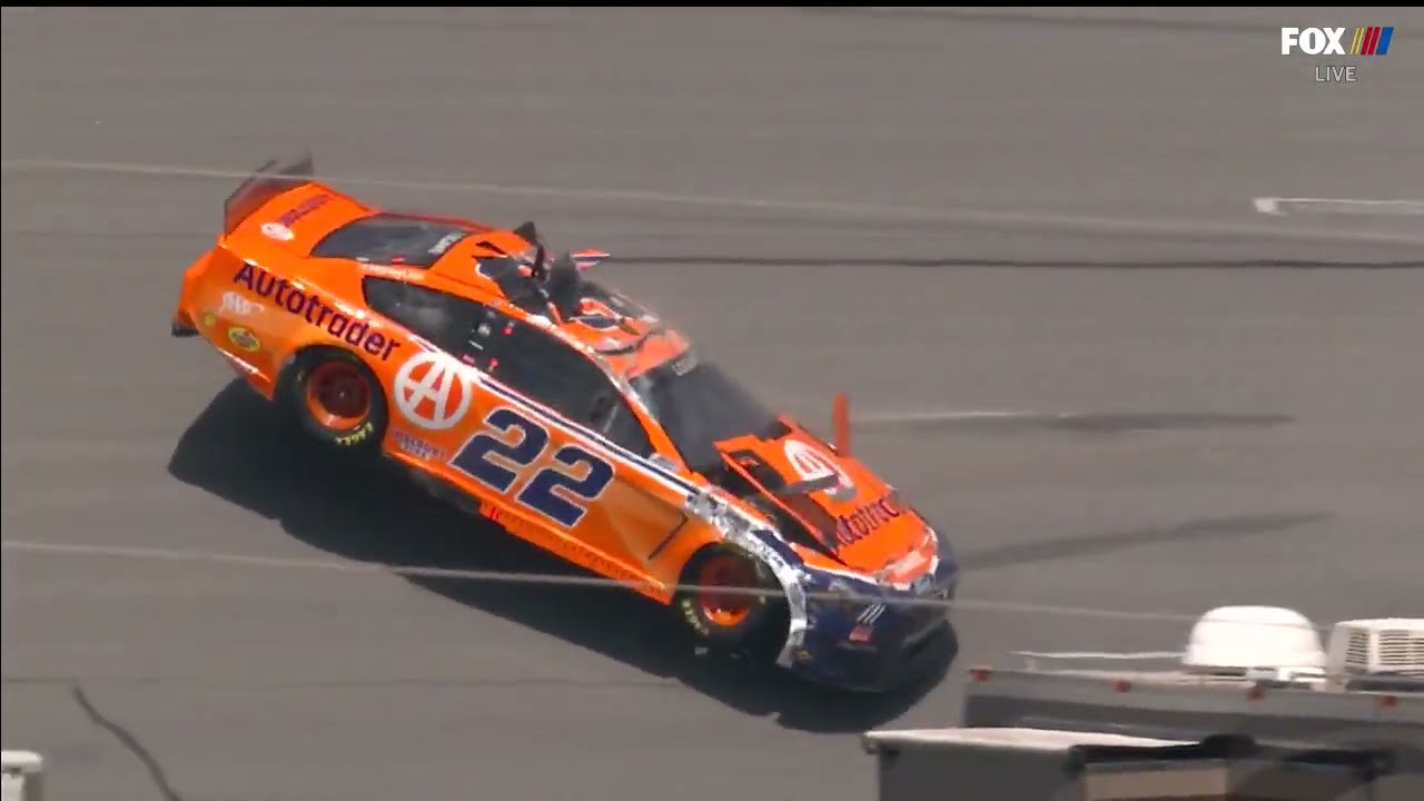2021 Joey Logano flip @ Talladega