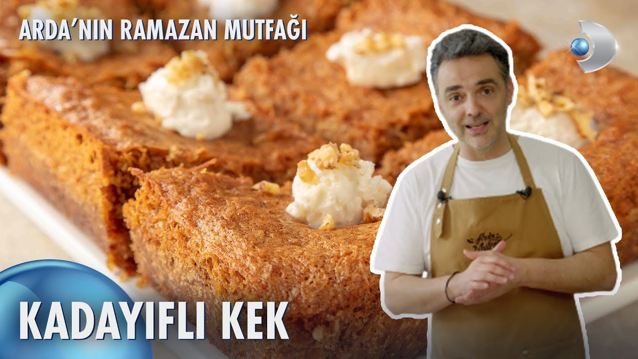 Kadayıflı Kek 😋 | Arda'nın Ramazan Mutfağı 135. Bölüm
