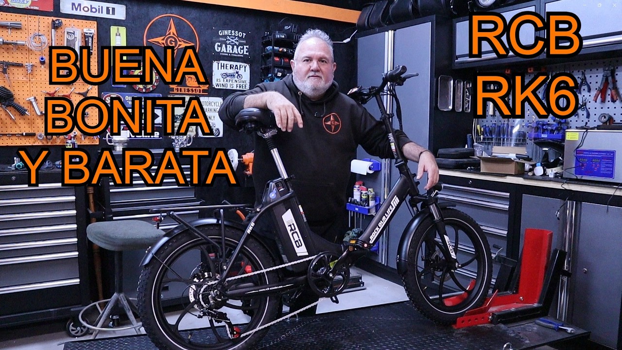 RCB RK6 ELECTRIC BICYCLE, FOLDING, ALMOST FULLY ECONOMICAL / GINESSOT