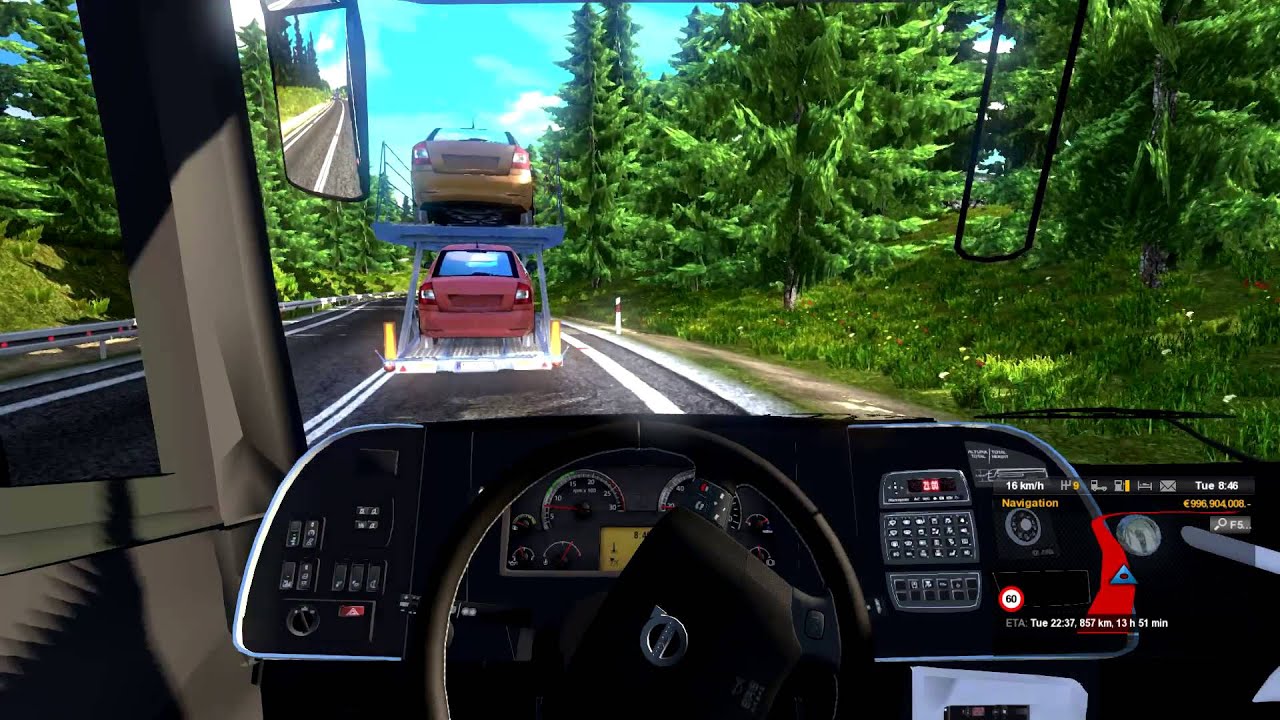 Euro Truck Simulator 2 Bus trip to Lublin with Marcopolo Paradiso G7 1800 DD p1