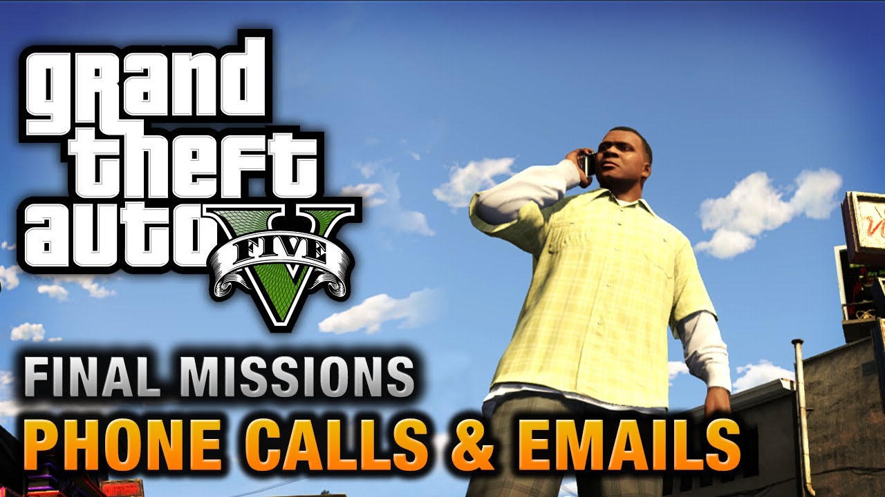 GTA 5 - Phone Calls & Emails after Final Missions