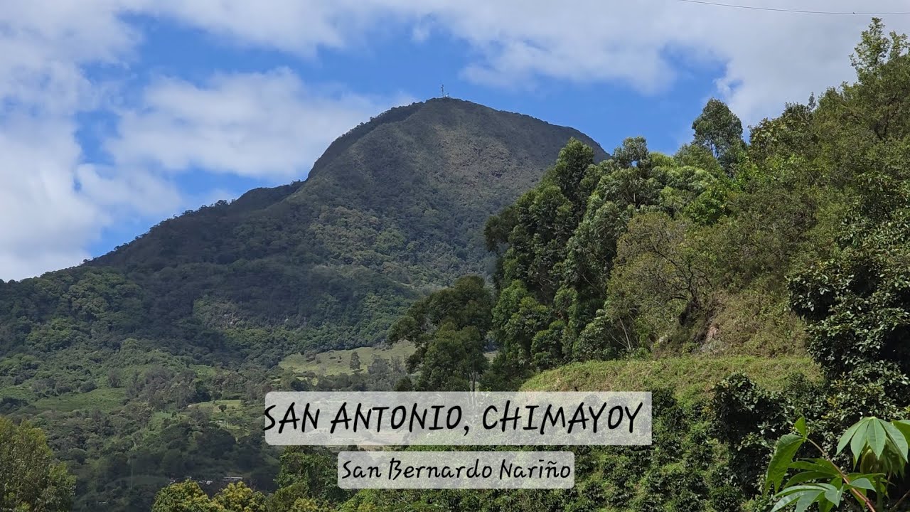 OH QUE CHISTOSO, UNA HERMOSA VEREDA EN SAN BERNARDO NORTE DE NARIÑO, 