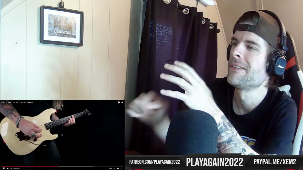 Tommy Johansson - Still Loving You (Scorpions) (First Time Reaction)