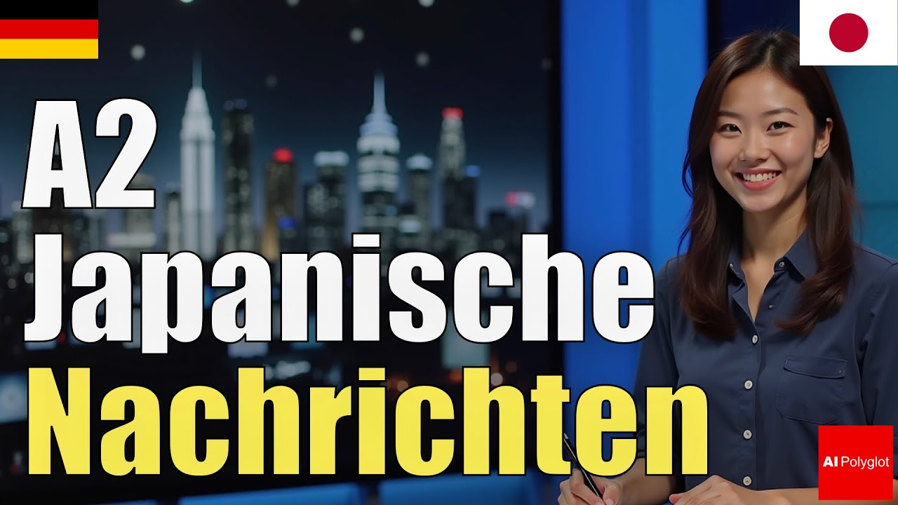 A2 Japanische Nachrichten | Hörverständnis | mit hiragana | lernen