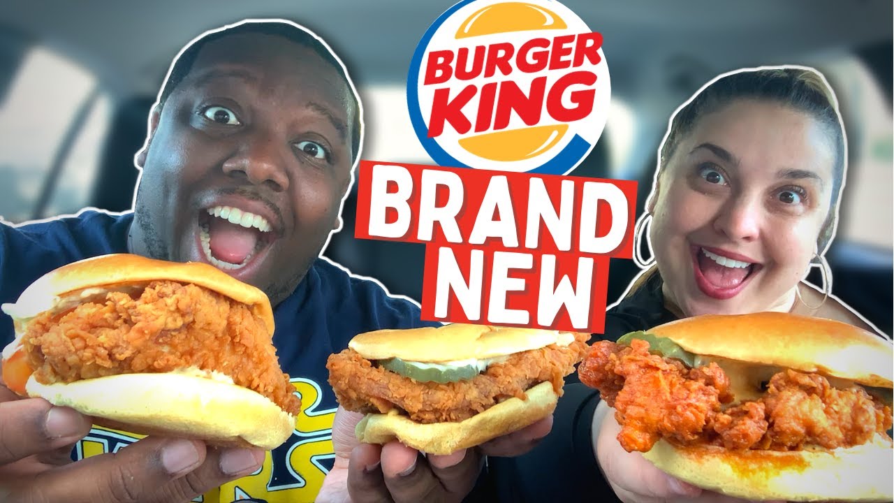 Trying Burger King NEW Hand Breaded Chicken Sandwiches! [Food Review + Taste Test]
