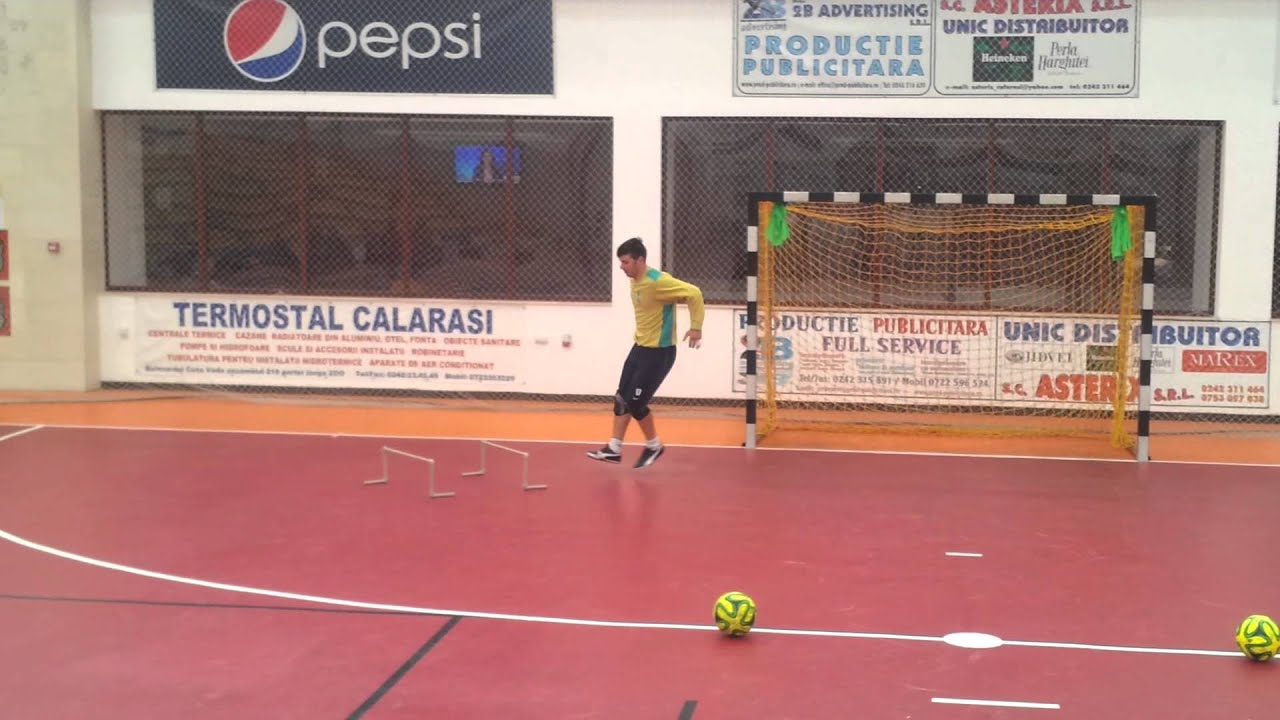 Antrenament portar FUTSAL