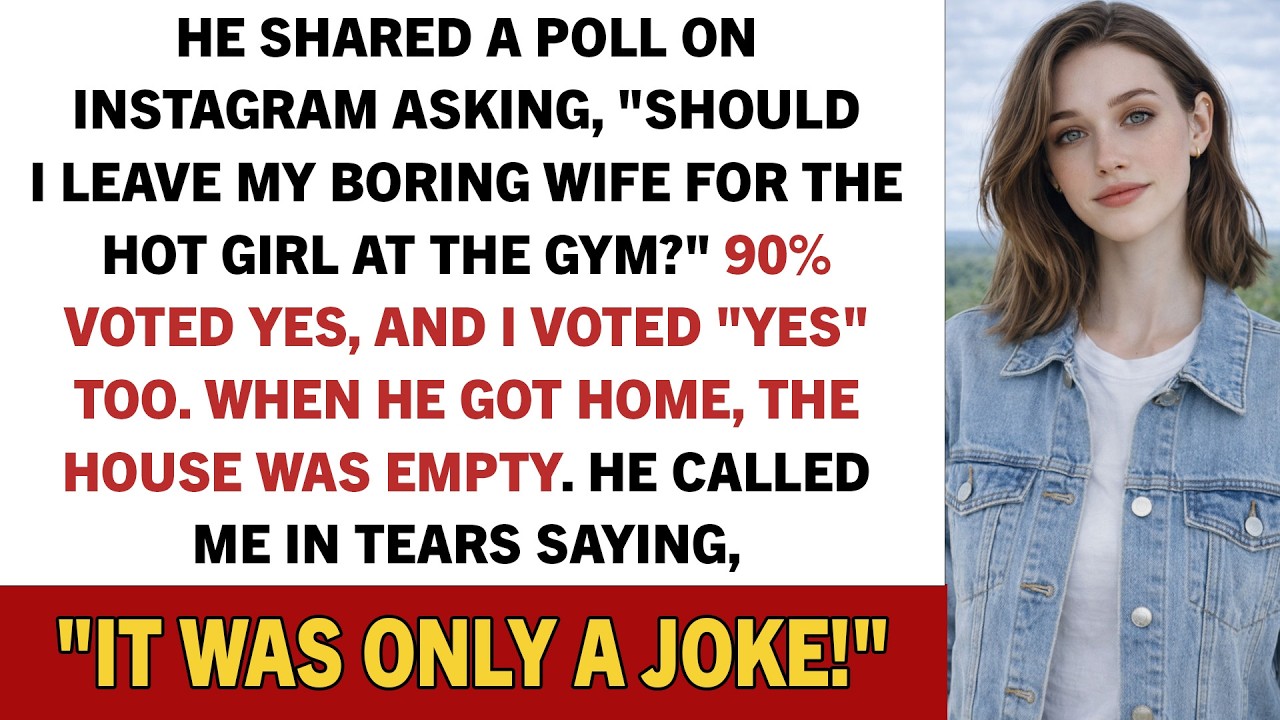 He Shared A Poll On Instagram Asking, 