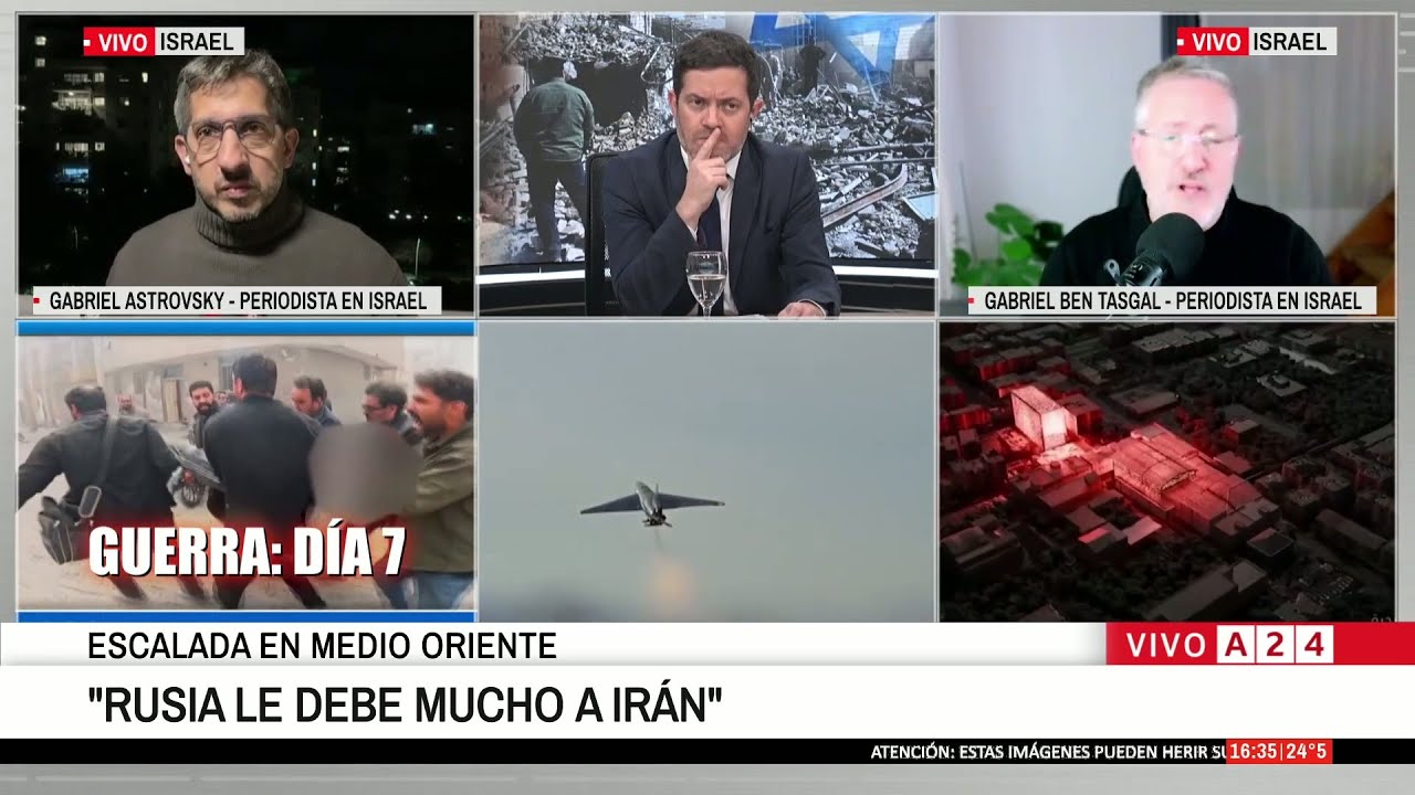 📢 GABRIEL BEN TASGAL POR LOS RUMORES DE AYUDA A IRÁN: 