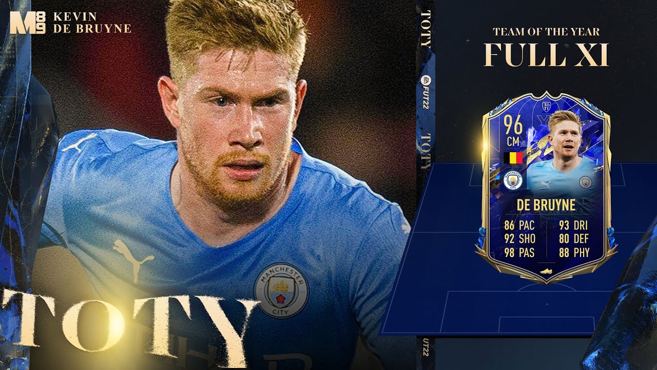 96 TOTY DE BRUYNE PLAYER REVIEW | FIFA 22 Ultimate Team