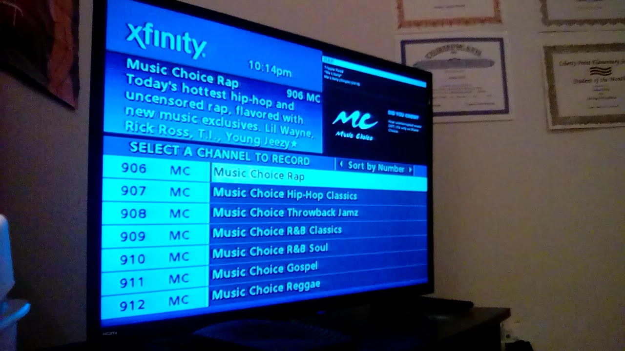 Music choice rap channel