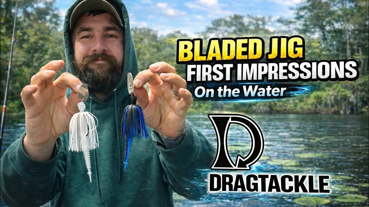 Tested the NEW Dragtackle Bladed Jigs — First Impressions!