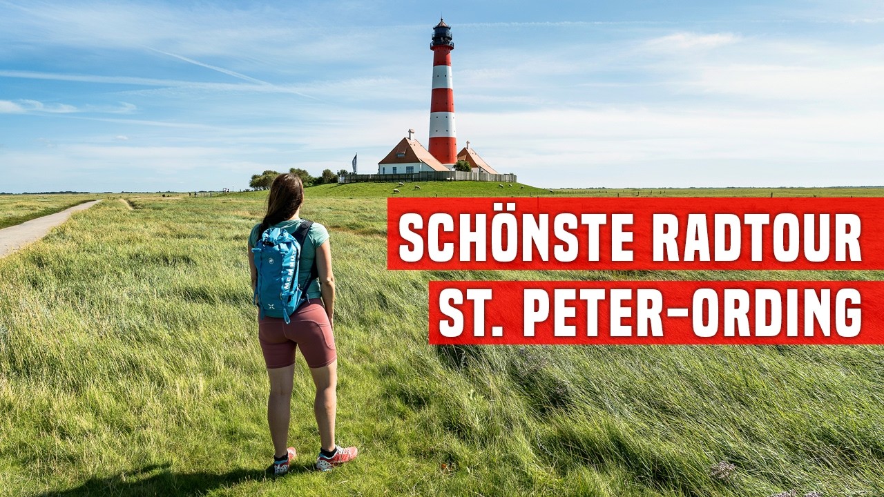 Leuchtturm Westerheversand: Spektakuläre Fahrradtour ab St. Peter-Ording