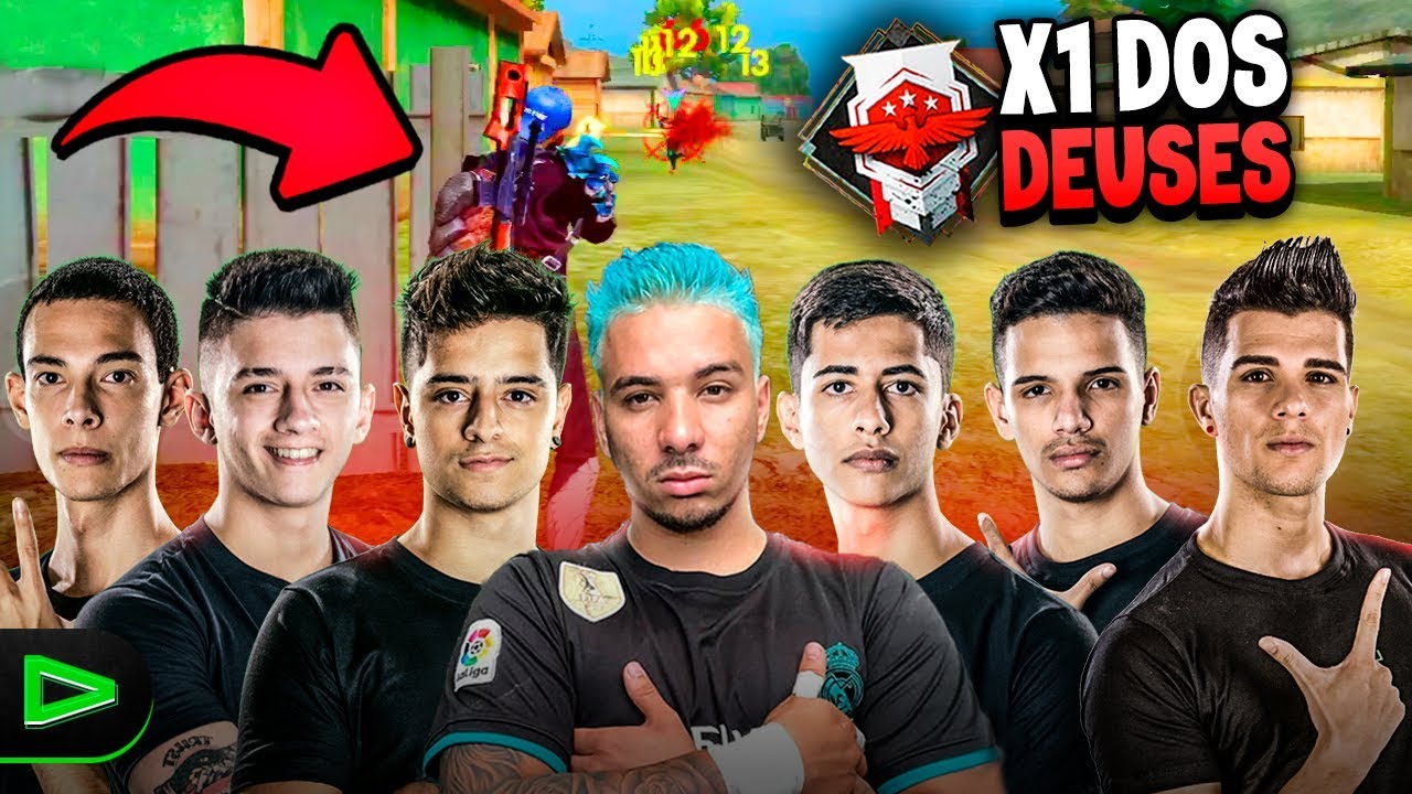 ÉPICO!! A LOUD FEZ O X1 DOS DEUSES NO FREE FIRE E FOI INCRÍVEL!!!