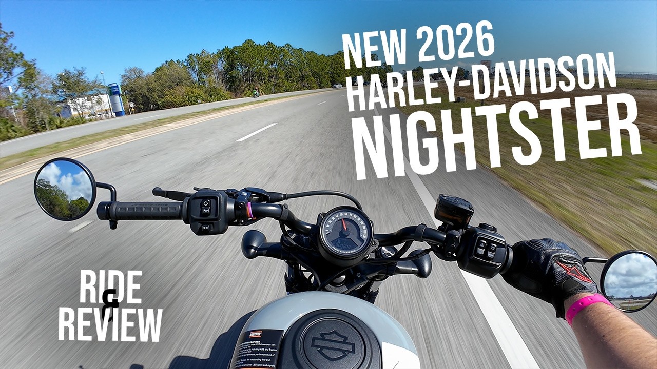 FIRST RIDE on the 2026 Harley-Davidson Nightster!