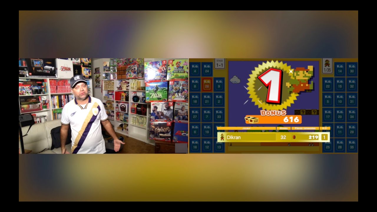 Comment faire TOP 1 à Super Mario 35 ?