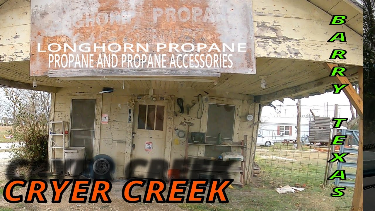 CRYER CREEK: BARRY TEXAS. SOUNDED LIKE A WOMAN CRYING