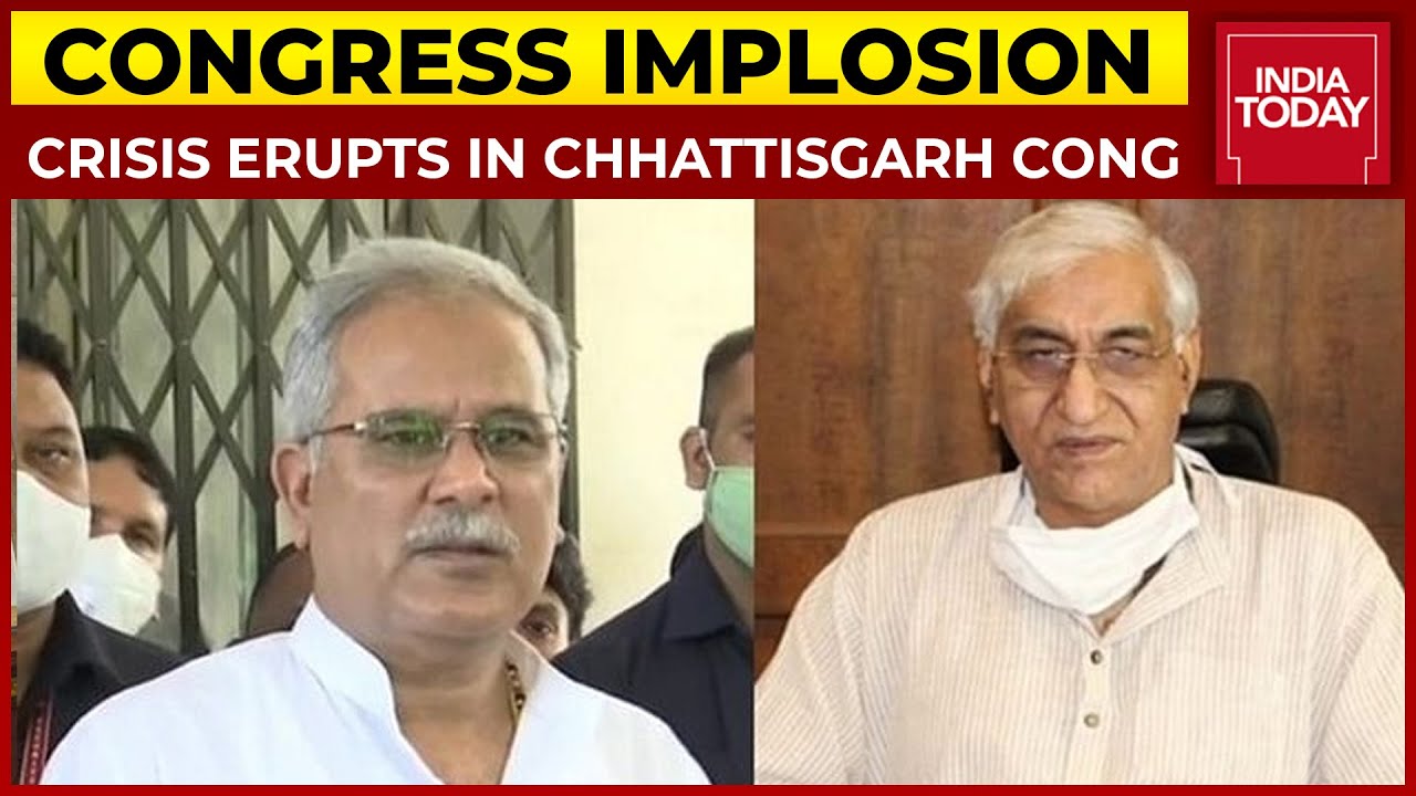 After Punjab, Congress Crisis Erupts In Chhattisgarh | India Today