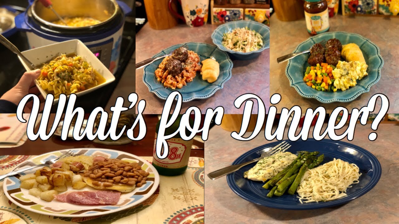 What’s for Dinner?| Easy & Budget Friendly Family Meal Ideas| January 2020