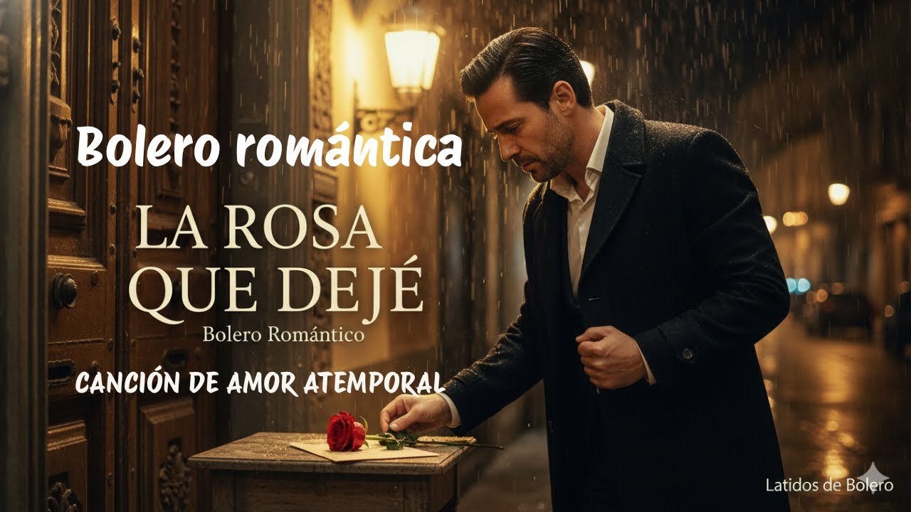 La Rosa que Dejé en tu Mesa, Bolero Romántico | #musica #amor #boleroromantico
