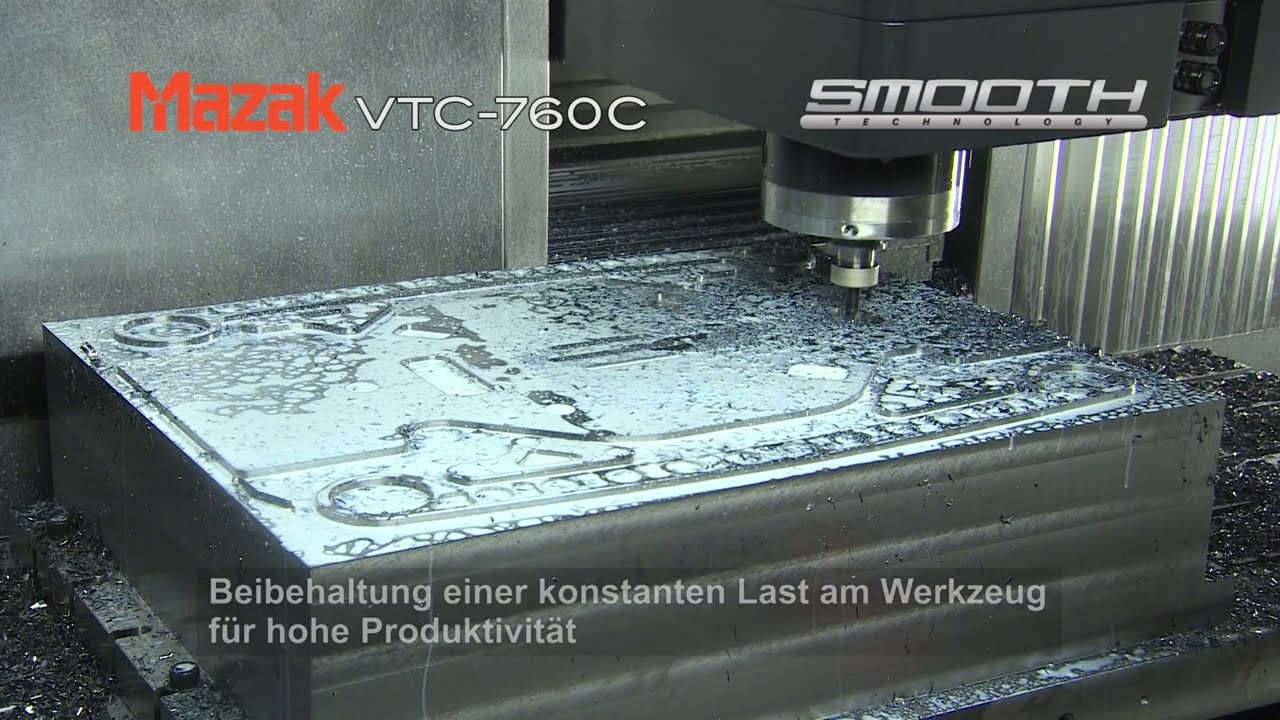 Mazak VTC-760C mit Smooth G | vertikales Bearbeitungszentrum