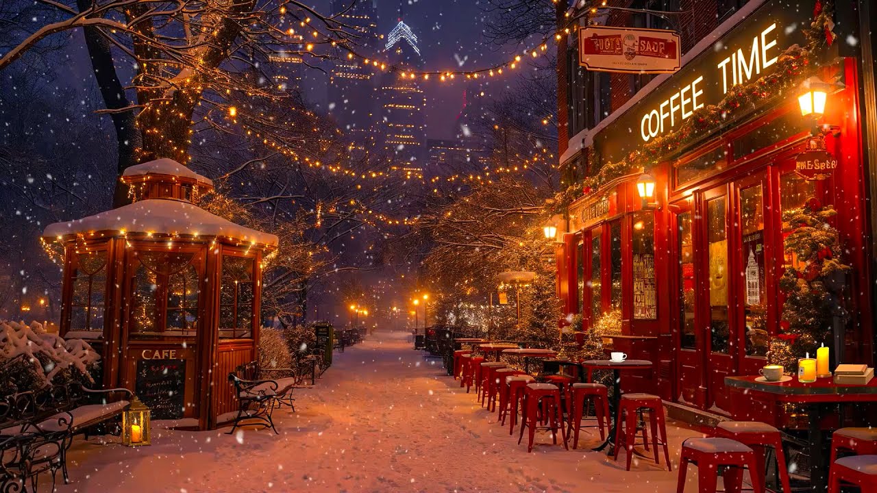 Sweet Jazz Music for a Snow Day 🎶 Relaxing Piano Jazz & Cozy Vibes for a Good Mood all day ✨